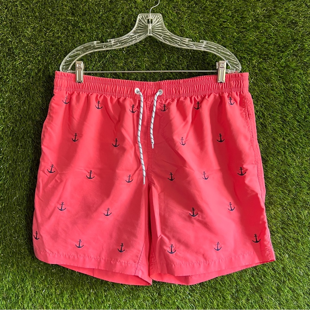 Maamgic Boat Anchor Swim Trunks Shorts L XL